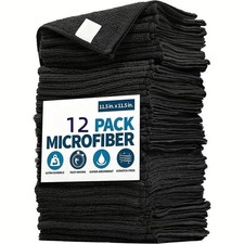 10x Toallas de Microfibra para Lavar Automóviles Paños de Limpieza Suaves Detalle Plumero Coche Limpieza Cloths price