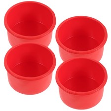 4 sartenes redondas de silicona para pasteles, moldes antiadherentes y flexibles para hornear para capa, Cake Pans price