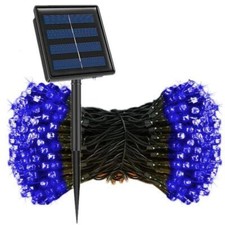 Luces Azul Solares De Navidad 33m 310 LED Para Jardín Exterior Patio En Oferta De Exterior Lighting price