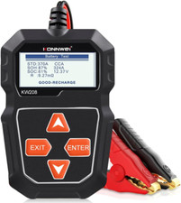 KW208 - Probador de batería de coche de 12 V, probador de carga CCA 100-2000 Batería- Powered Coche price