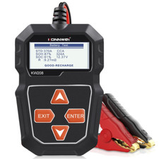 KW208 - Probador de batería de coche de 12 V, probador de carga CCA 100-2000 Batería- Powered Coche price