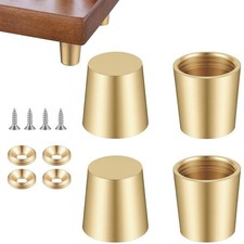 Paquete de 4 estabilizadores de tablas de latón para tablas de cortar bandejas de exhibición joyeros Cutting Boards price