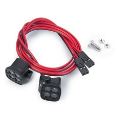 2/4X Luces Para RC 1:10 SCX10 90046 TRX4 TRX6 Gen8 LED Faro Techo Foco Spotlight price