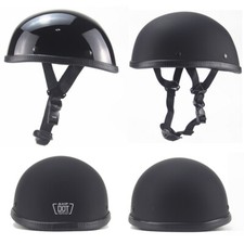 DOT Lightest Motorcycle FLAT Beanie Helmet Half Helmet Cap Skid Scooter Chopper Motorcycle Helmets price