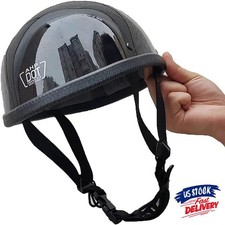 Beanie Motorcycle Half Helmet Ultralight DOT Approved Skull Cap Scooter Chopper Motorcycle Helmets price