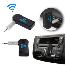 Receptor Bluetooth Adaptador AUX Conector de 3,5 mm Teléfono Audio Estéreo Radio Coche con Micrófono Coche Transmitters price