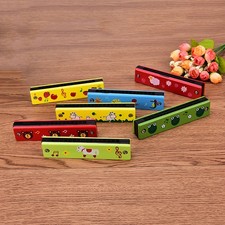 Instrumento de armónica musical educativo de madera juguete para niños regalo aleatorio col _wo Juguete Musical Instruments price