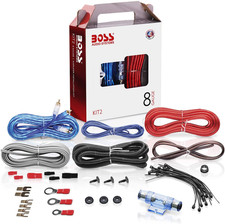 Kit cableado amplificador coche calibre 8 completo con cables potencia tierra Coche Amplifiers price