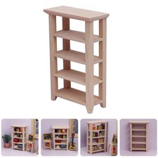 Mini estantería de madera para muebles de casa decoración hogar pequeña librería Bookcase price