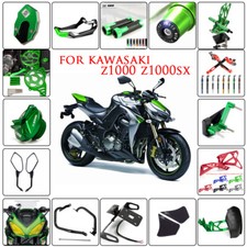 For KAWASAKI Z1000 Z1000SX Motorcycle Modification CNC Accessories Rearset Lever Motorcycle Rider Protectores Accesorios price