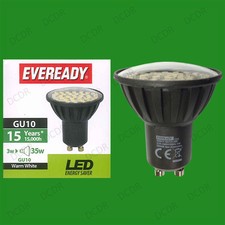 Bombilla LED Eveready 3W (=35W) ahorro de energía arranque instantáneo GU10 foco lámpara Energy- Saving Bulb price