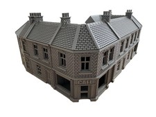 Modelo de ferrocarril de mesa de casas y tiendas inglesas calibre OO - Construye tu propia calle Juguete Houses price