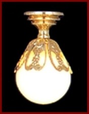 Lámpara De Techo Para Casa De Muñecas Con Pantalla Decorativa Blanca 4013 TUMDEE Lámpara decorativa price