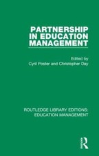 Partnership in Education Management (Routledge , Poster, Day Paperback.. Education Management price