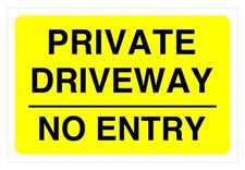 Señal de seguridad de entrada privada sin entrada - Jardín exterior, cerca y puerta Jardín Fence price