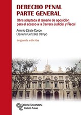 Derecho Penal. Parte general: Obra adaptada al temario  - Spanish Language  NEW General Derecho price