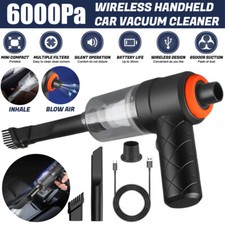 Aspirador De Mano 120W Inalambrica Pequeño Soplador Aire Portátil Coche Casa EE. UU. Coche Aire Filter price