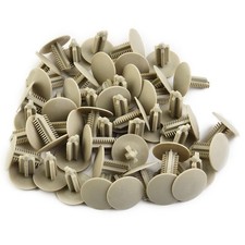 Paquete de 50 sujetadores de nailon retenedor de panel de ajuste de clip de techo de repuesto Headliner Trim price
