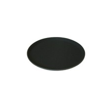 Bandeja redonda antideslizante para servir barra - Bandeja negra de 11/14/16 pulgadas con agarre para camareros Tray Colchoneta price
