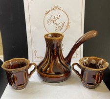Juego de 3 tazas de café turca de 0,5 L y 2 piezas Jezve Cezve cafetera de cerámica Cezve Sets price