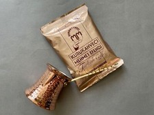 Cafetera turca de cobre martillado Ibrik hervidor Jazzva Cezve con regalo int Cezve Sets price