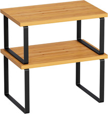 Estante organizador de gabinete de 2 niveles apilable mostrador de cocina estante de almacenamiento de especias Spice Sets y Racks price