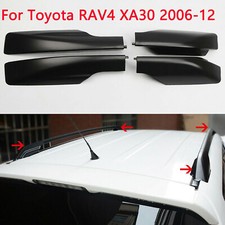 4Pcs Black Roof Rack Rails End Protection Cover Shell For Toyota RAV4 XA30 06-12 Roof Rails price