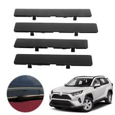 Roof Rails Racks End Cap Luggage Cover Shell Bars 4PCS For Toyota RAV4 2019-2024 Roof Rails price