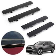 4PCS Roof Rails Racks Cap Cover Shell Black For Toyota RAV4 2019-2024 Roof Rails price