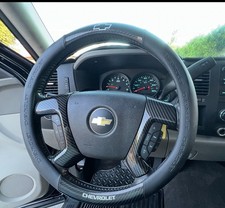 1999-2026 Chevrolet Steering Wheel Cover  Silverado Tahoe Suburban Perfect Fit Funda de volante price