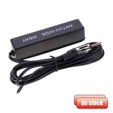 Universal Car Hidden Amplified Antenna Kit 12V Electronic Stereo AM/FM Radio New Coche Radio Antenna price
