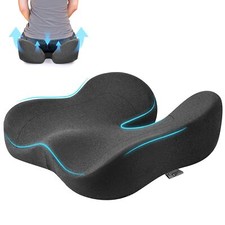 Cojín Para Aliviar El Dolor De Coxis y Hemorroides Conjunto De Asiento Silla Coche Coche Asiento Cojín price