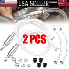 2PCS Brake Bleeder Hose, One Way Check Valve Tube Bleeding Tool Kit Silver US Brakes price