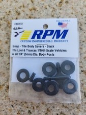 Ahorradores de cuerpo Snap-Tite RPM 1/4" para Traxxas Nitro Slash (negro) (5) [RPM80332] Fuel Saver Productos price