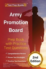 Army Promotion Board Prep Book with Practice Test Questions: by Rueda Libros de promotion exam price