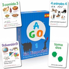 Juego de Cartas Aprendizaje Español Principiantes Educativo Español Vocabulario Tarjetas Extranjero Idioma Cards price