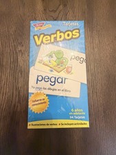 TREND empresas Verbos Tarjetas Verbo Español 94 Tarjetas Flash Edades 6+ T-53020 Extranjero Idioma Cards price