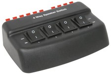 Interruptor selector de altavoz de 4 vías Home Audio AV-Link AD-SPK42 #128.562UK SPK price