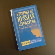 A History of Russian Literature from Its Beginnings to 1900 by D.S Mirsky Russian Literatura price