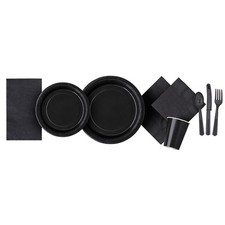 Vajilla desechable lisa para fiesta barbacoa eventos catering boda cumpleaños Navidad Disposable Tableware price