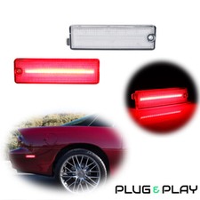 Clear Lens Rear Side Marker Signal Lights LED Lamps For 1993-02 Chevrolet Camaro LED Lamps price