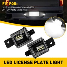 License Plate Rear Bumper Lights LED Lamps For 14-20 Chevy Silverado GMC Sierra LED Lamps price