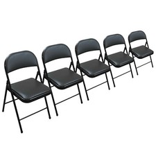 Sillas plegables de cuero sintético - Asientos acolchados para eventos Sala de conferencias Asientos para invitados Conference Silla price