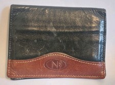 Tarjetero y billetera vintage Numero verde de cuero genuino para hombre Card Soporte de hombre price