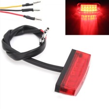 12V Mini LED Motorcycle Tail Light Dirt Bike Rear Running Stop Brake Bright Lamp Motorcycle Lights price