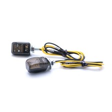Pair 6LED Mini Motorcycle Smoke Lens Turn Signal Indicator Light Blinker Lamp Motorcycle Lights price