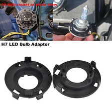 2x H7 LED Headlight Bulb Adapter Base Retainer Holder For Hyundai Elantra Tucson Headlight Bulb price