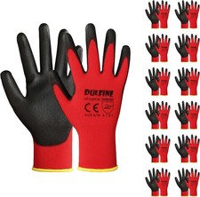 Guantes de trabajo de seguridad recubiertos de PU-12 pares Talla Completa S-XL De Trabajo Guantes price