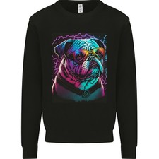 Un Sudadera De Niño Con Un Bulldog Genial Con Gafas Sudadera de niño price