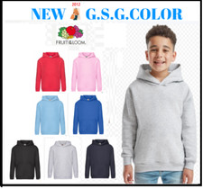 Sudadera Niño Con Capucha Forrada Y Bolsillo Tipo Canguro De 5 A 15 Años Sudadera de niño price